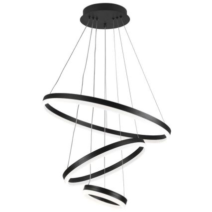 LED Żyrandol ściemnialny na lince LED/85W/230V 3000-6500K śr. 60 cm + zdalne sterowanie