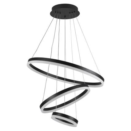 LED Żyrandol ściemnialny na lince LED/85W/230V 3000-6500K śr. 60 cm + zdalne sterowanie