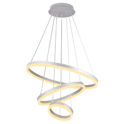 LED Żyrandol ściemnialny na lince LED/85W/230V 3000-6500K śr. 60 cm śr. 60 cm + zdalne sterowanie