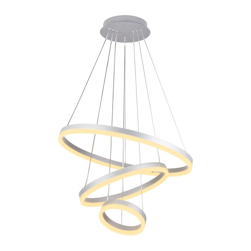 LED Żyrandol ściemnialny na lince LED/85W/230V 3000-6500K śr. 60 cm śr. 60 cm + zdalne sterowanie