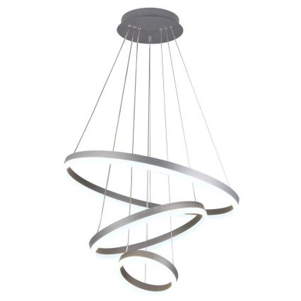 LED Żyrandol ściemnialny na lince LED/85W/230V 3000-6500K śr. 60 cm śr. 60 cm + zdalne sterowanie
