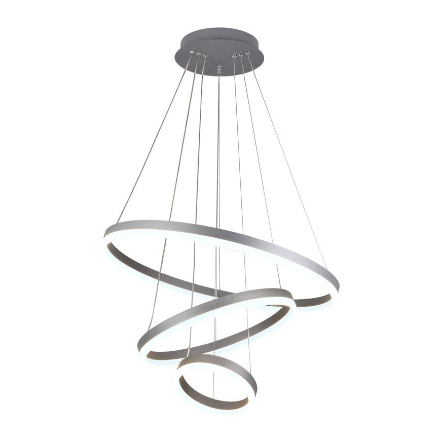 LED Żyrandol ściemnialny na lince LED/85W/230V 3000-6500K śr. 60 cm śr. 60 cm + zdalne sterowanie