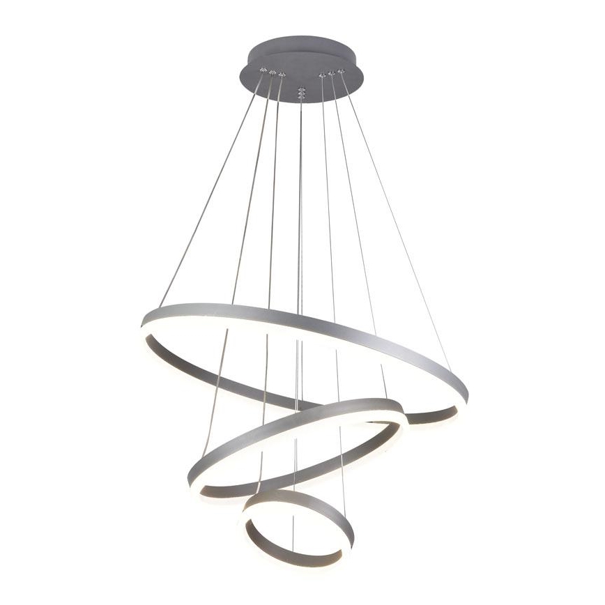 LED Żyrandol ściemnialny na lince LED/85W/230V 3000-6500K śr. 60 cm śr. 60 cm + zdalne sterowanie