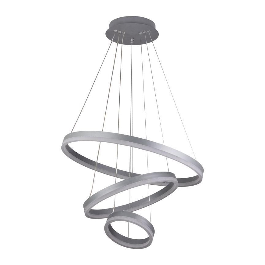 LED Żyrandol ściemnialny na lince LED/85W/230V 3000-6500K śr. 60 cm śr. 60 cm + zdalne sterowanie