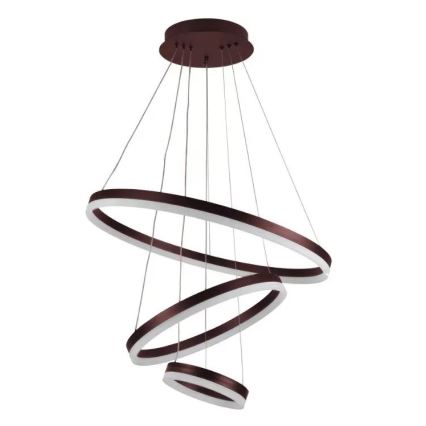LED Żyrandol ściemnialny na lince LED/85W/230V 3000-6500K śr. 60 cm + zdalne sterowanie