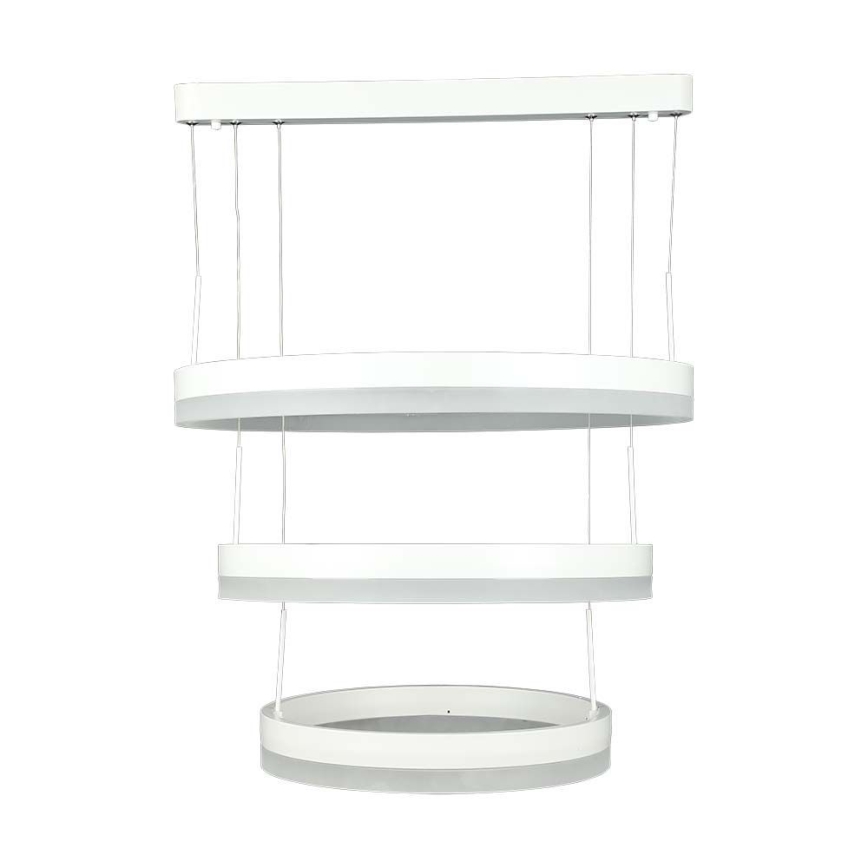 LED Żyrandol ściemnialny na lince LED/86W/230V 3000K biały