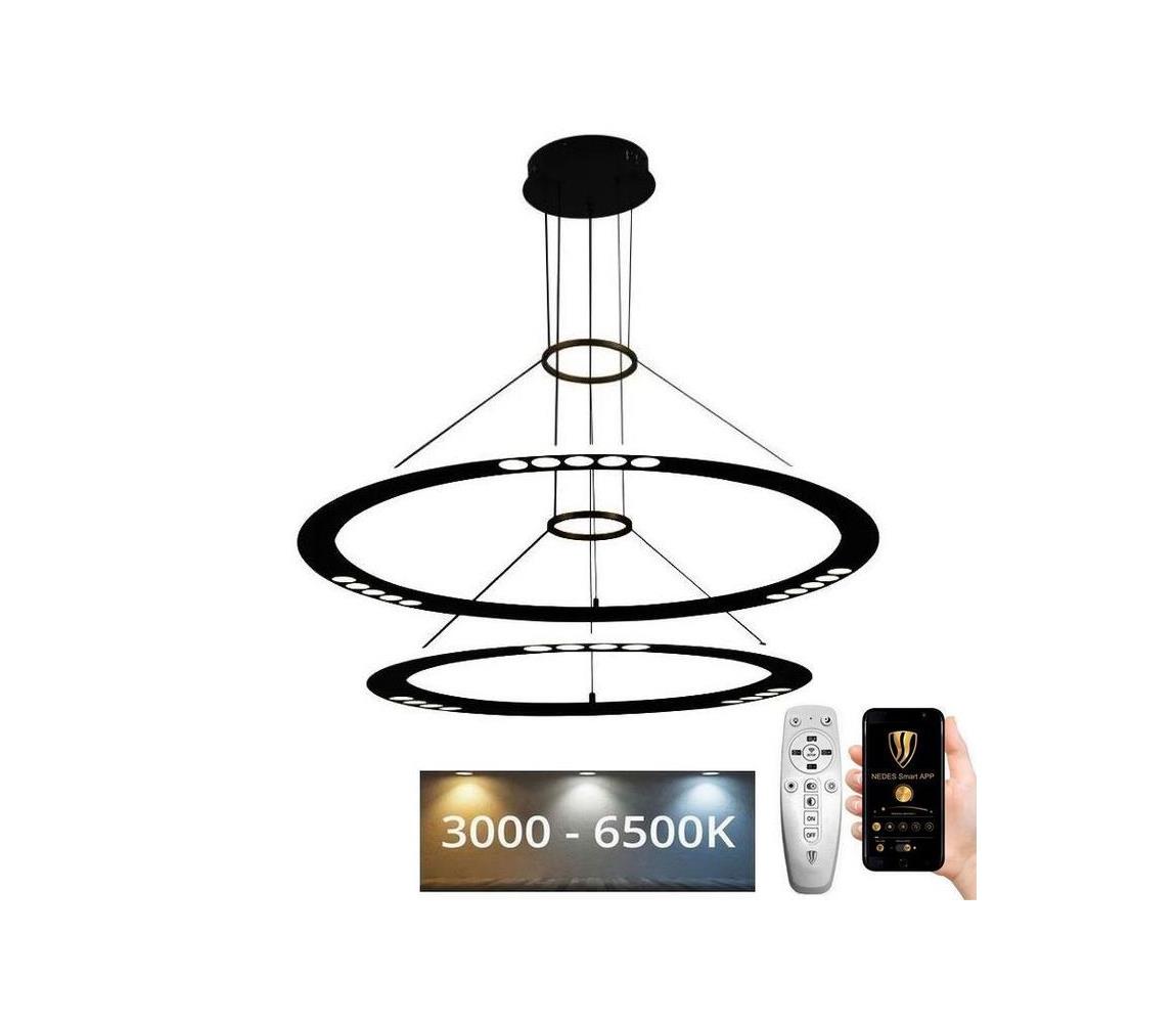 LED Żyrandol ściemnialny na lince LED/90W/230V 3000-6500K + pilot zdalnego sterowania