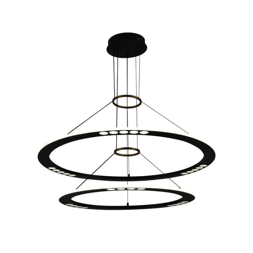 LED Żyrandol ściemnialny na lince LED/90W/230V 3000-6500K + pilot zdalnego sterowania