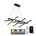 LED Żyrandol ściemnialny na lince LED/90W/230V 3000-6500K + pilot zdalnego sterowania