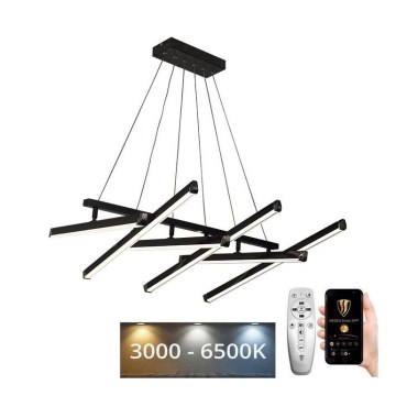 LED Żyrandol ściemnialny na lince LED/90W/230V 3000-6500K + pilot zdalnego sterowania