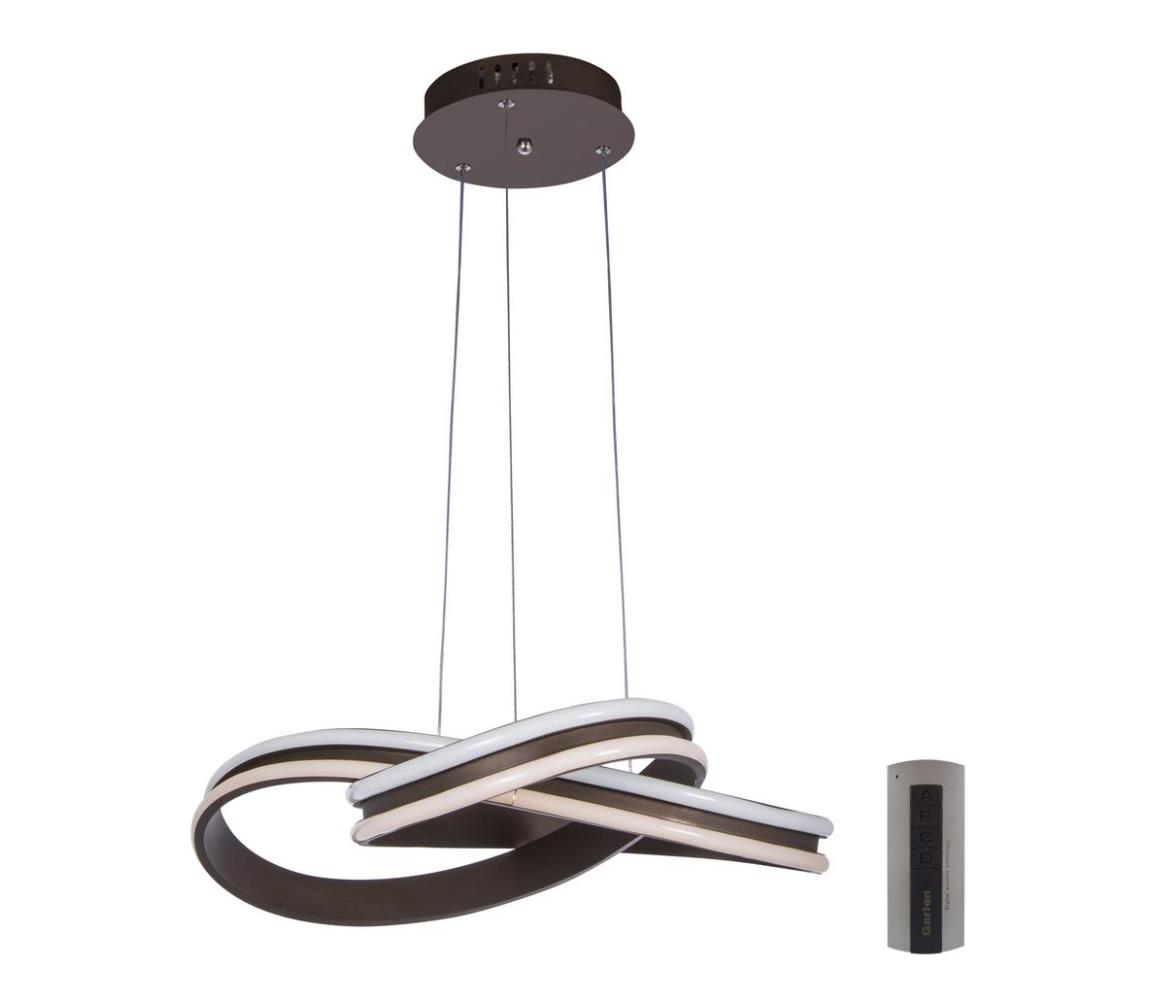 LED Żyrandol ściemnialny na lince LED/96W/230V śr. 54 cm + pilot zdalnego sterowania