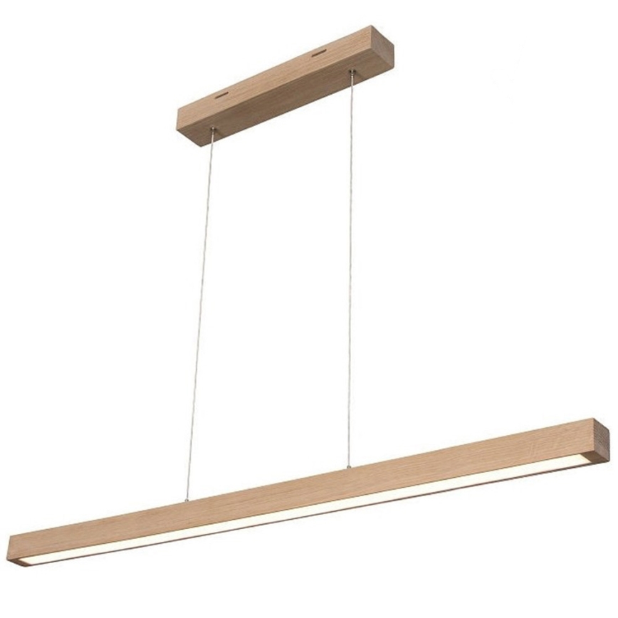 LED Żyrandol ściemnialny na lince SMAL LED/28,5W/230V dąb