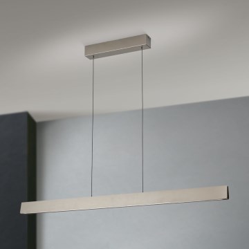 LED Żyrandol ściemnialny na lince TARA LED/44W/230V 2700/3800/4500/5700K matowy chrom