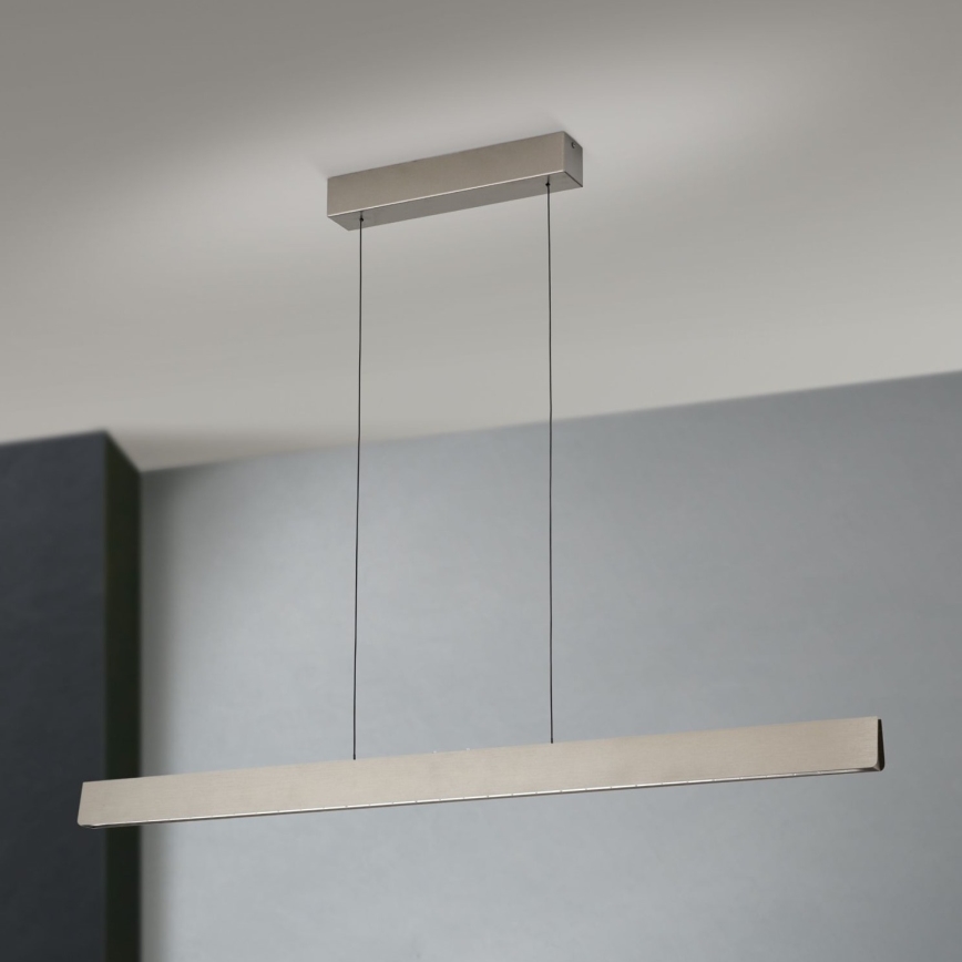 LED Żyrandol ściemnialny na lince TARA LED/44W/230V 2700/3800/4500/5700K matowy chrom
