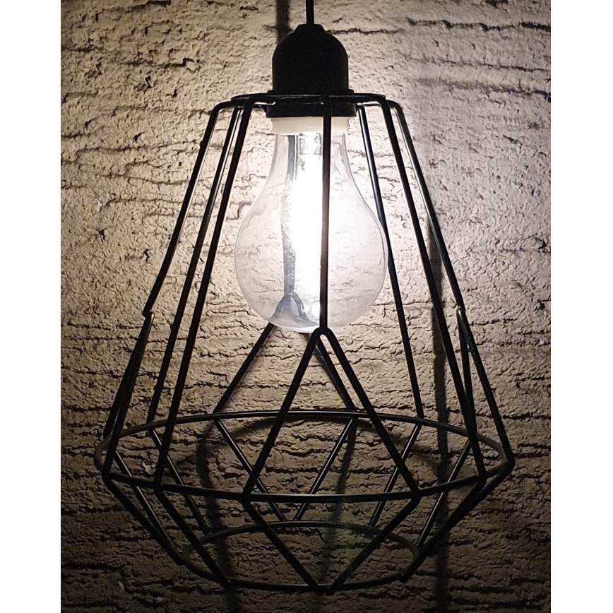 LED Żyrandol solarny na lince KATTY 1,2V 300 mAh IP44