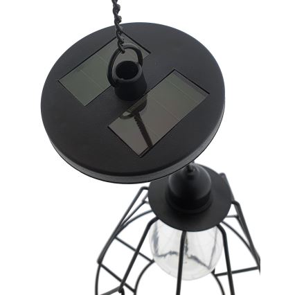 LED Żyrandol solarny na lince KATTY 1,2V 300 mAh IP44