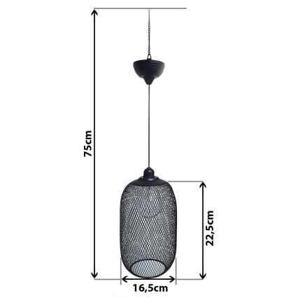 LED Żyrandol solarny na lince MEGGY 1,2V 200 mAh IP44