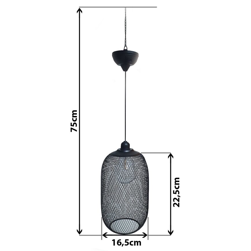 LED Żyrandol solarny na lince MEGGY 1,2V 200 mAh IP44