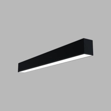 LED2 - Lampa sufitowa LED LINO LED/24W/230V 3000/3500/4000K 90 cm czarna