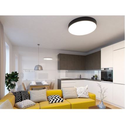 LED2 - LED Lampa sufitowa MONO LED/60W/230V 3000/4000K czarna