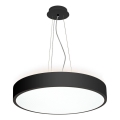 LED2 - Lampa wisząca LED na linkach ROTO LED/48W/230V 2700K/3300K/4000K IP40 czarna śr. 40 cm