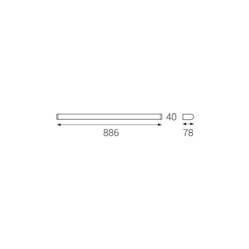 LED2 - LED Kinkiet TONDA LED/18W/230V IP44