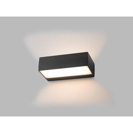 LED2 - LED Kinkiet zewnętrzny KVADER LED/9W/230V IP54