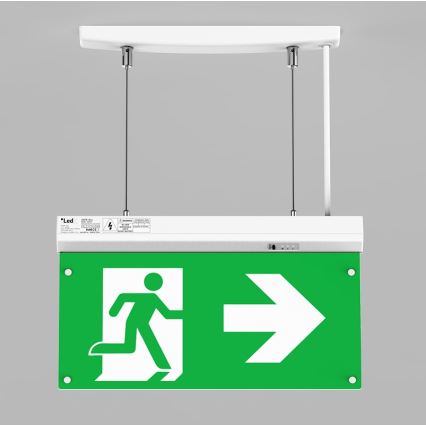 LED2 - LED Oprawa awaryjna SAFE ALL LED/2W/3,6V 6000K IP40