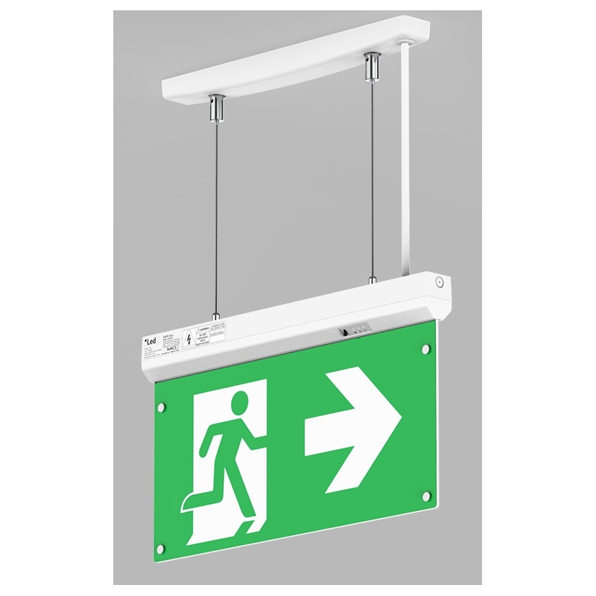 LED2 - LED Oprawa awaryjna SAFE ALL LED/2W/3,6V 6000K IP40