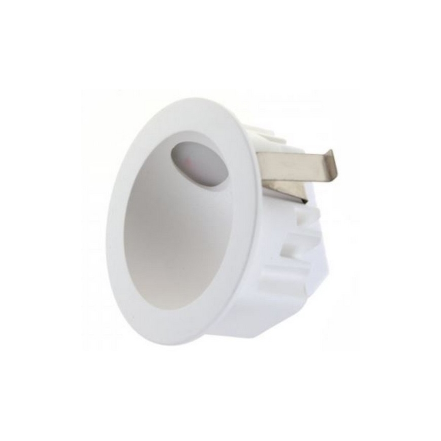 LED2 - LED Oprawa wpuszczana WALK LED/1W/230V + puszka montażowa