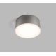LED2 - LED Oświetlenie sufitowe BUTTON LED/17W/230V srebrne