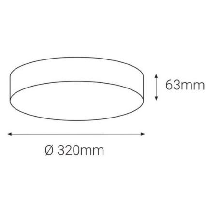 LED2 - LED Oświetlenie zewnętrzne z czujnikiem DRUM LED/21W/230V IP65 3000K/4000K/6500K