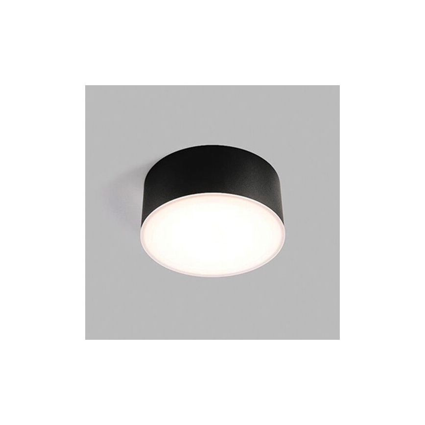 LED2 - LED Plafon BUTTON LED/12W/230V CRI 90 czarny