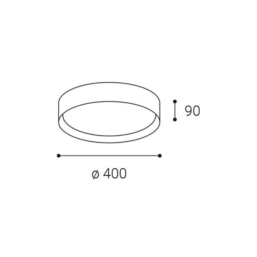 LED2 - LED Plafon MILA LED/30W/230V 3000/4000K