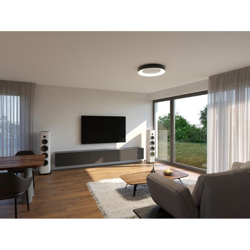 LED2 - LED Plafon ściemnialny BELLA LED/80W/230V 3000K/4000K czarne