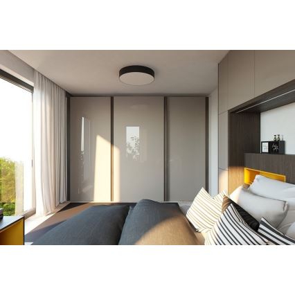 LED2 - LED Plafon ściemnialny MONO LED/100W/230V 3000K/4000K czarne