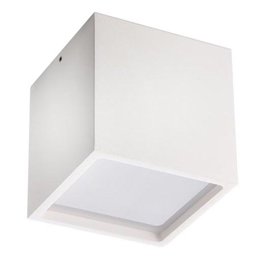 LED2 - LED Plafon zewnętrzny CUBE LED/12W/230V biały IP54