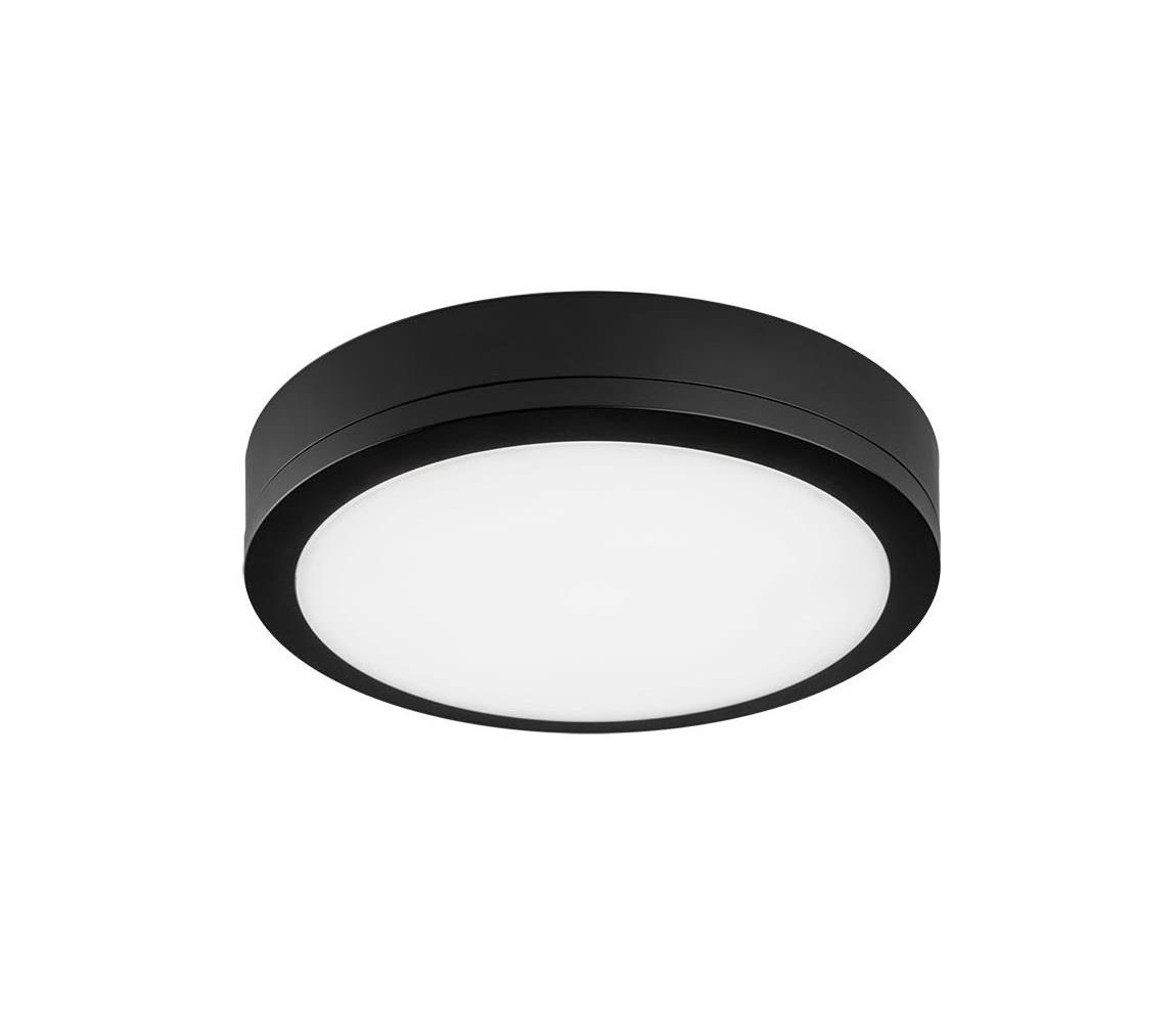 LED2 - LED Plafon zewnętrzny z czujnikiem KERY LED/18W/230V IP65 czarny