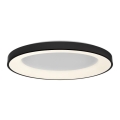 LED2 - LED Regulowane oświetlenie sufitowe BELLA LED/80W/230V 3000K/4000K czarny