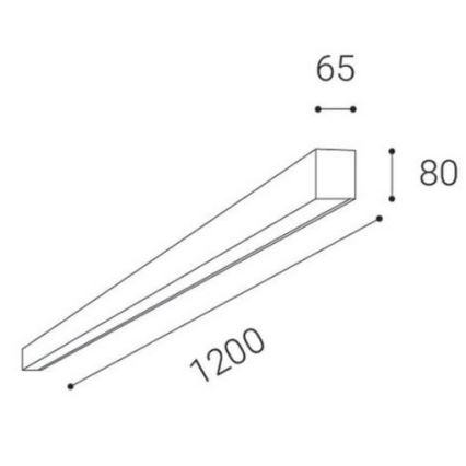 LED2 - LED Wpuszczane oświetlenie sufitowe LINO LED/30W/230V 3000/3500/4000 białe