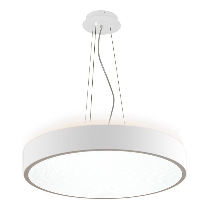 LED2 - LED Żyrandol na lince ROTO LED/48W/230V 2700K/3300K/4000K IP40 biały śr. 40 cm
