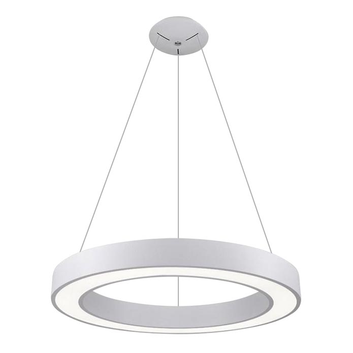 LED2 - LED Żyrandol na lince SATURN LED/50W/230V 3000K śr. 60 cm biały