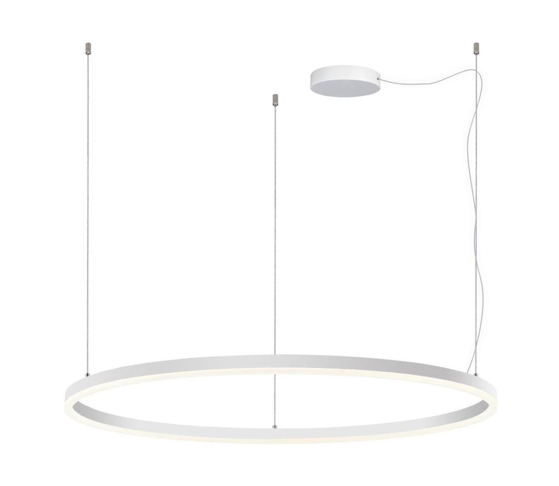 LED2 - LED Żyrandol ściemnialny na lince CIRCLE 80W/230V 3000K/4000K śr. 100cm biały