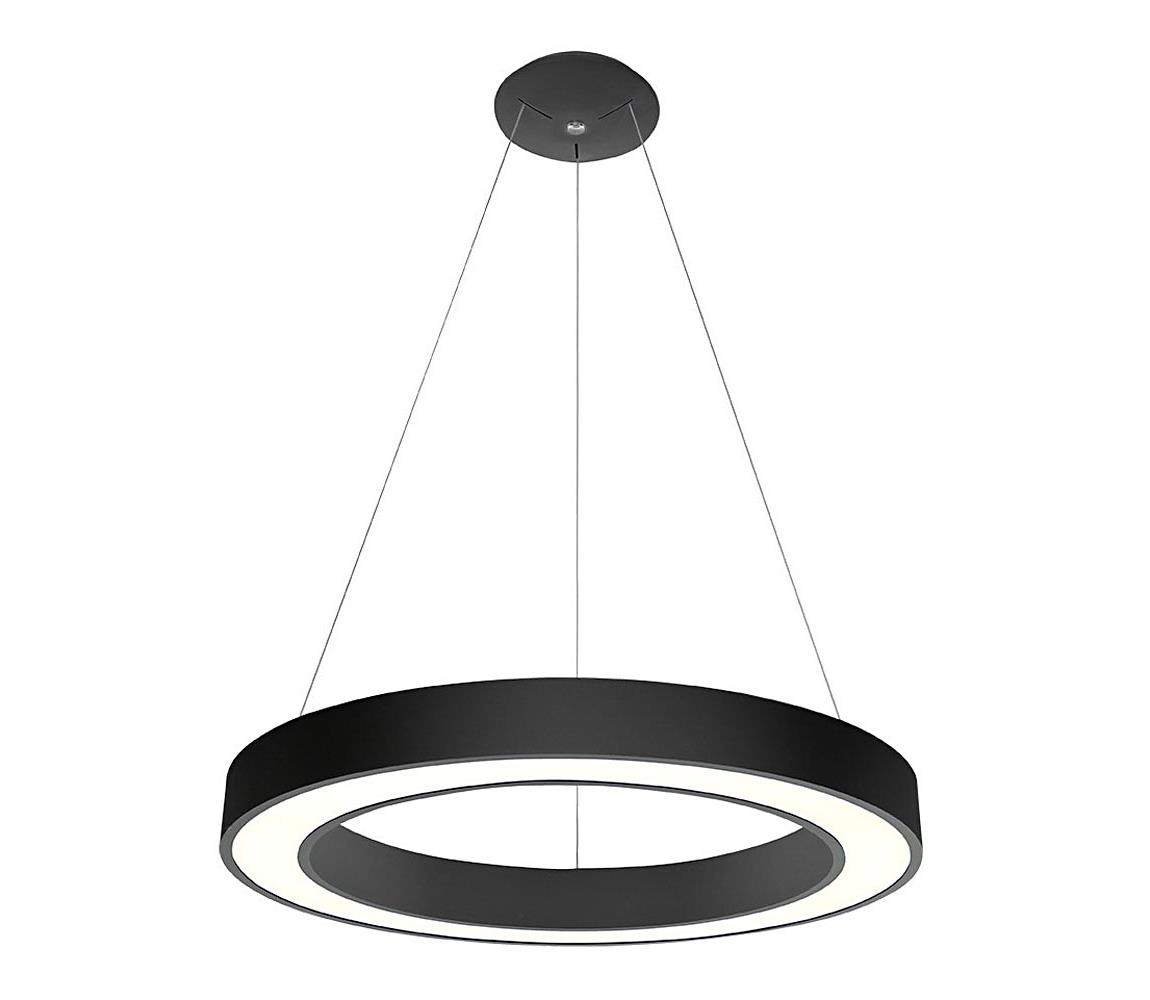 LED2 - LED Żyrandol ściemnialny na lince SATURN LED/50W/230V 3000K/4000K czarne