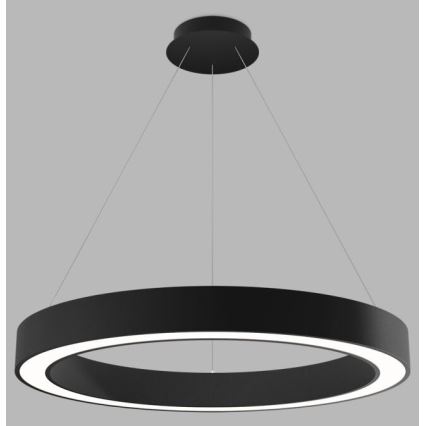 LED2 - LED Żyrandol ściemnialny na lince SATURN LED/60W/230V 3000K/4000K czarne