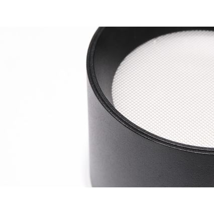 LED2 - Oprawa punktowa LED ZETA ON LED/8W/230V 3000/3500/4000K śr. 9 cm czarna