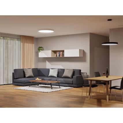 LED2 - Oprawa sufitowa LED MONO SLIM LED/30W/230V 3000/4000K Ø 40 cm biała