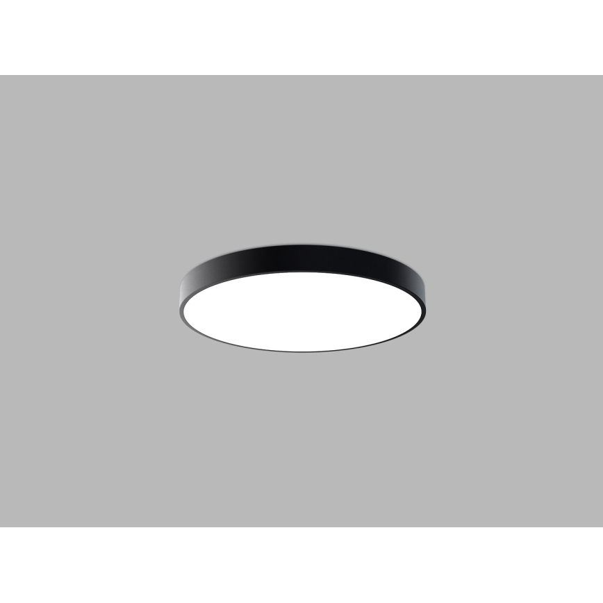 LED2 - Oprawa sufitowa LED MONO SLIM LED/60W/230V 3000K/4000K, Ø 60 cm, czarna