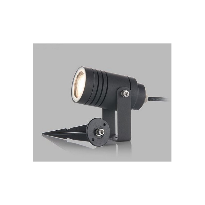 LED2 - Reflektor NAVY 1xGU10/42W/230V antracytowy IP54