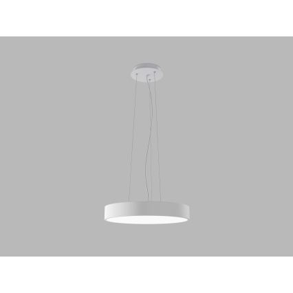 LED2 - Żyrandol LED na linku MONO SLIM LED/30W/230V 3000K/4000K śr. 40 cm biały